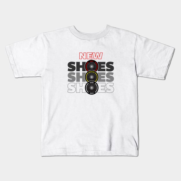 Formula 1 - New Shoes Design Kids T-Shirt by Hotshots